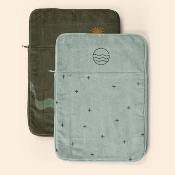 15" Portrait Laptop Sleeve (Corduroy)