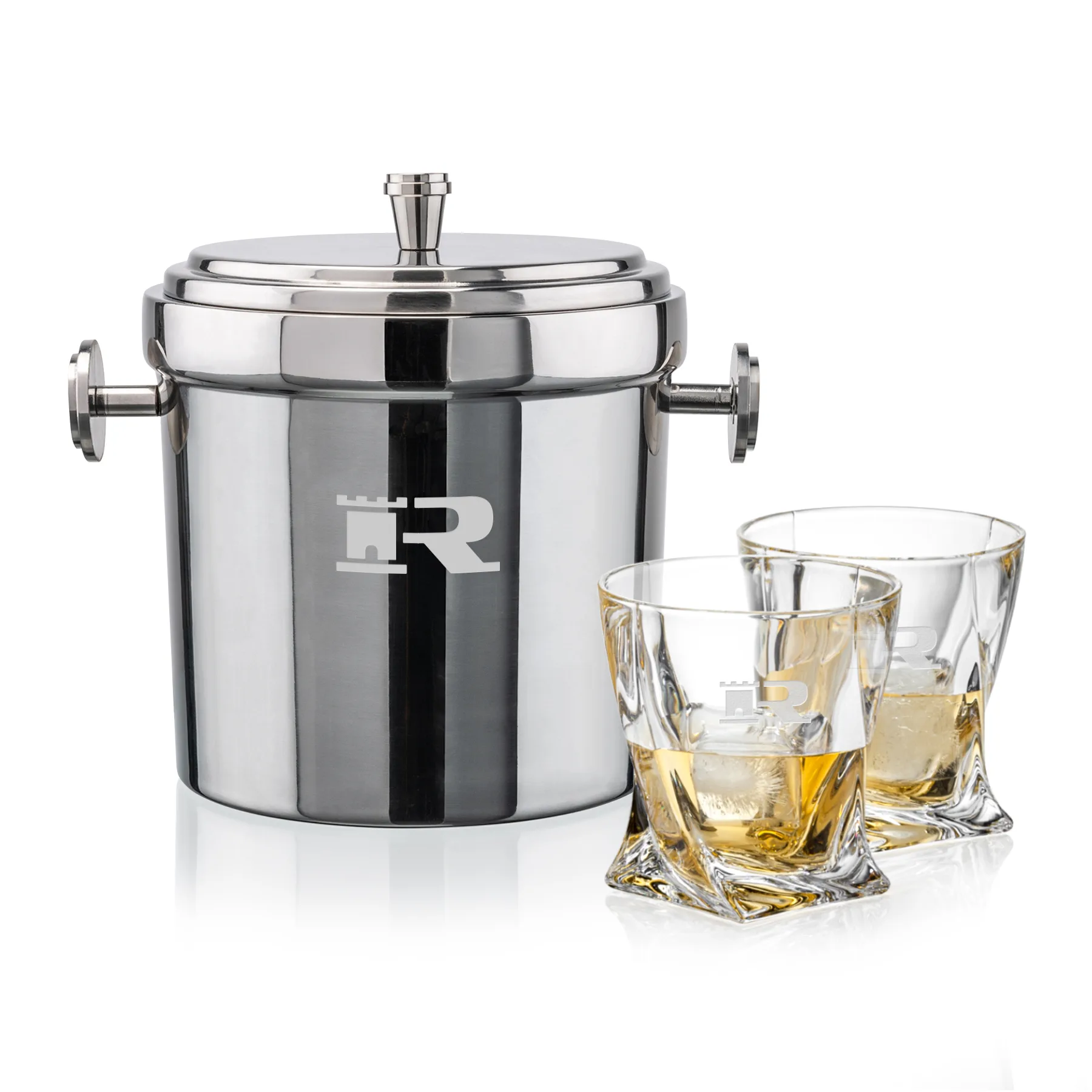 Milano Bucket Set, Laser Engraving, Set of 3