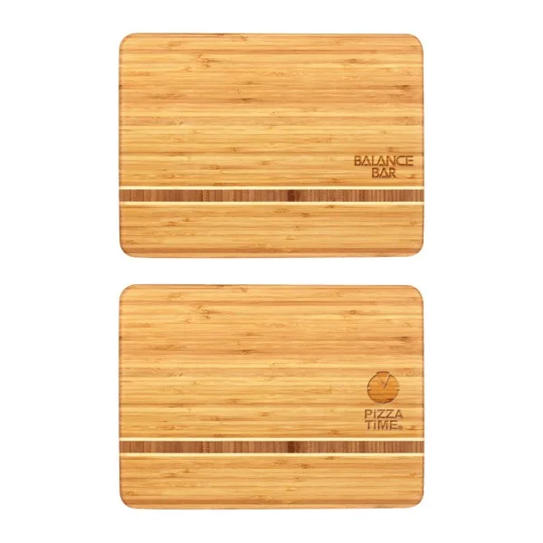 Martinique Bamboo Serving & Cutting Board 15" x 11" view 2