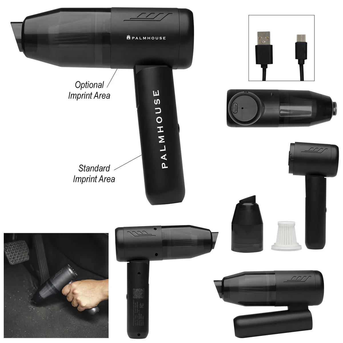 Rechargeable Handheld Vacuum view 2