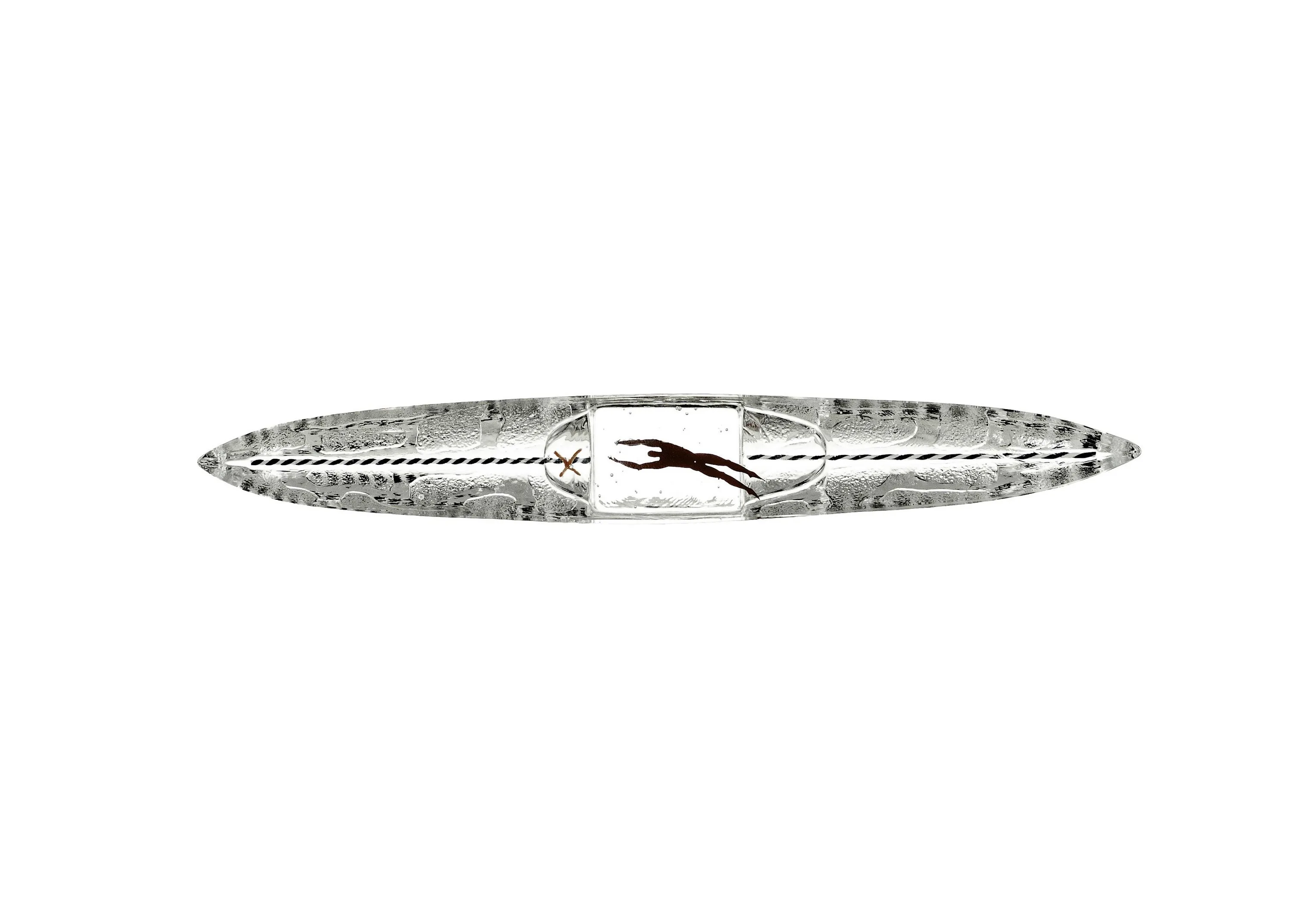 Kosta Boda Drifter Boat By Bertil Vallien Artist Collection