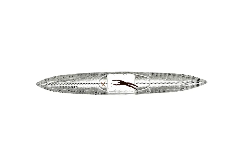 Kosta Boda Drifter Boat By Bertil Vallien Artist Collection