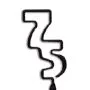75 Inkbend Standard, Bent Pen