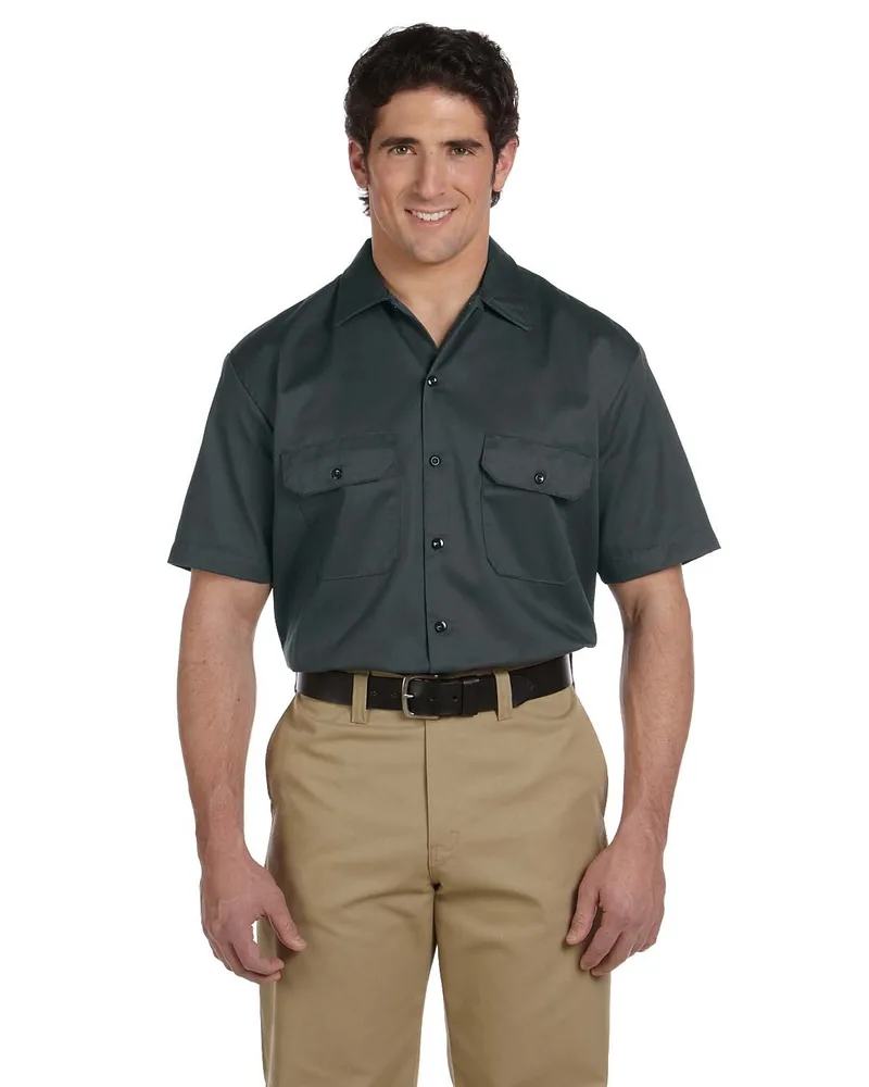 Williamson-Dickie Mfg Co Men's Short-Sleeve Work Shirt view 3