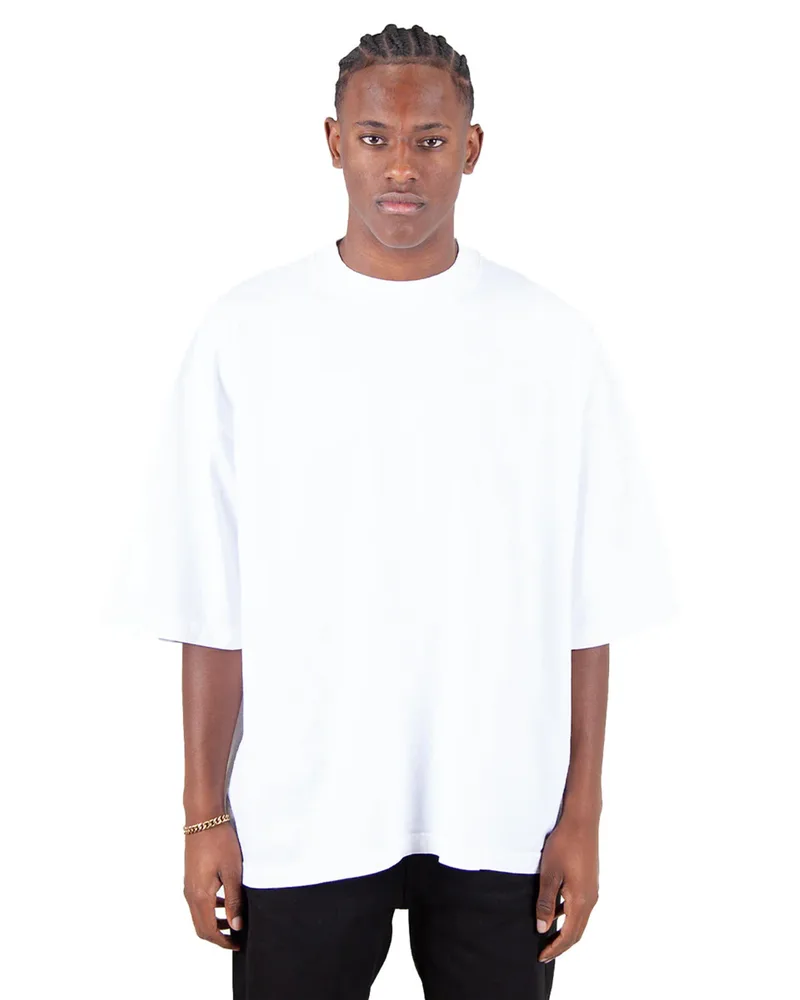 SHAKA WEAR® Unisex Max Heavyweight Short Sleeve Garment-Dyed Drop Shoulder T-Shirt view 5
