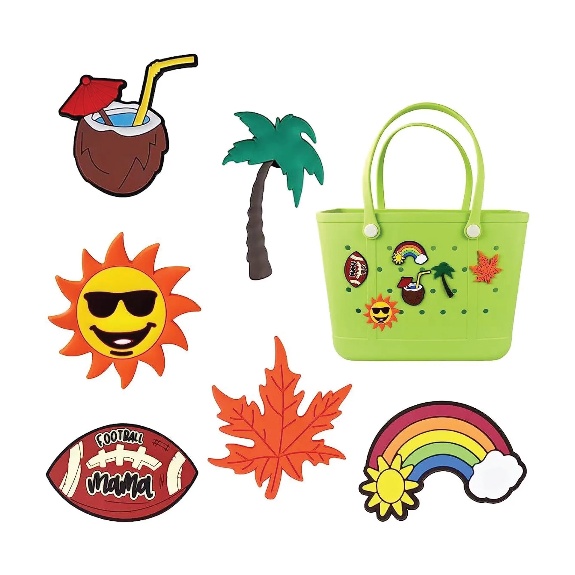 1.1" Beach Bag Charm view 2