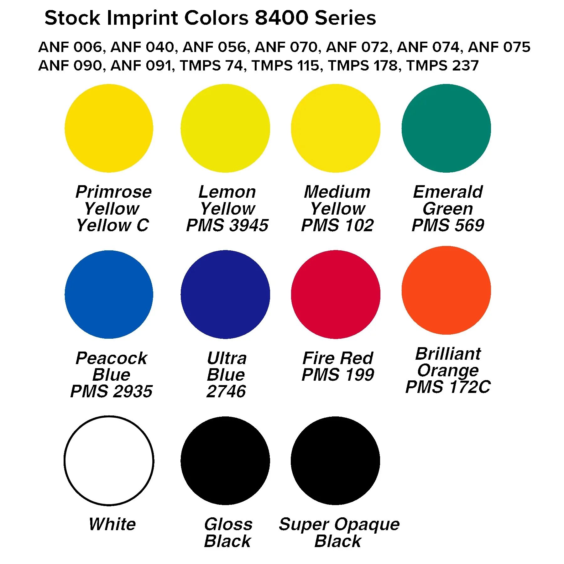 Color Chart