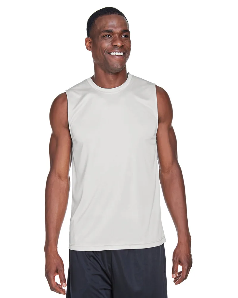 Team 365 Men's Zone Performance Sleeveless Muscle T-Shirt view 7