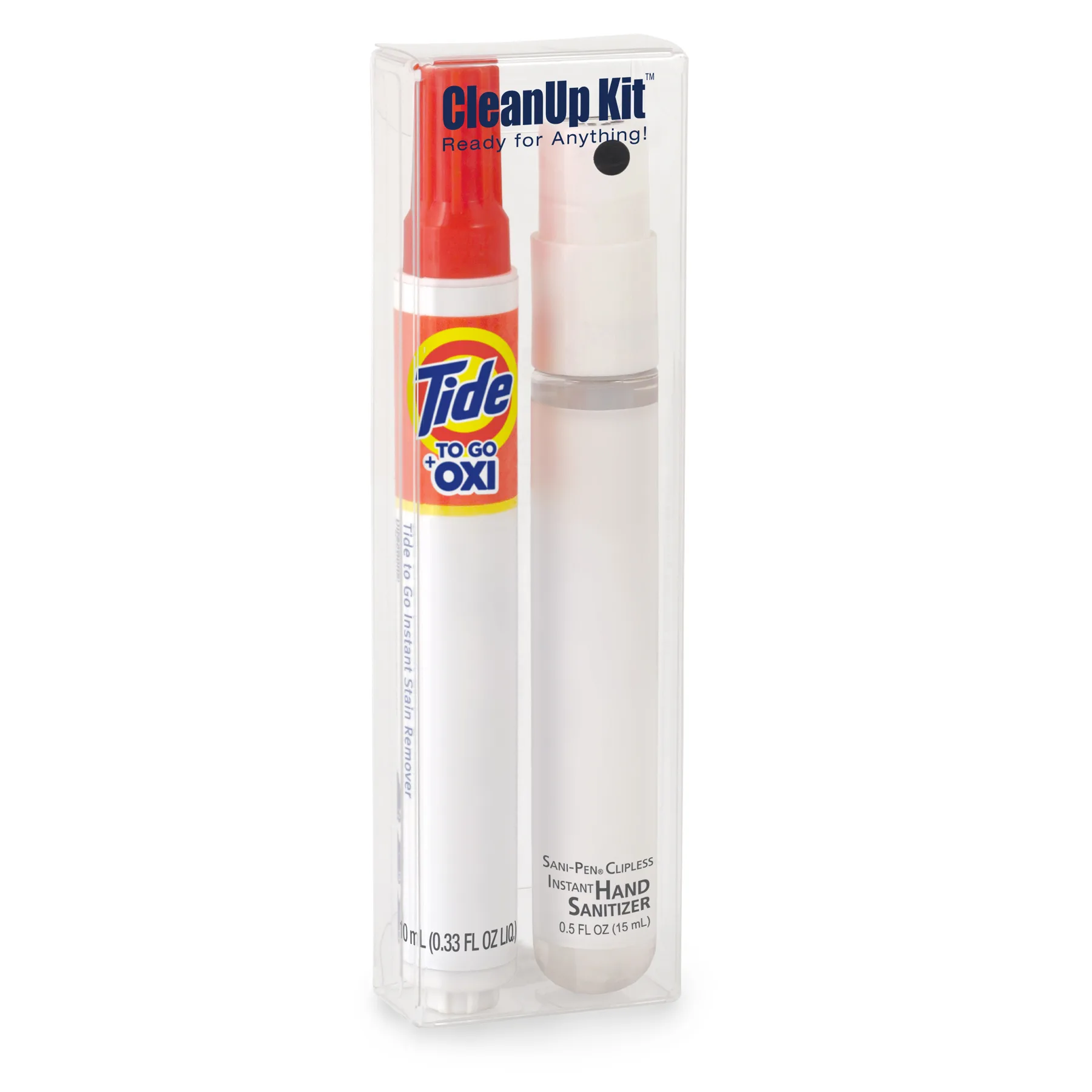 CleanUp Kit - Tide® to Go + Oxi and Sani-Pen® Clipless™ Travel Kit view 2