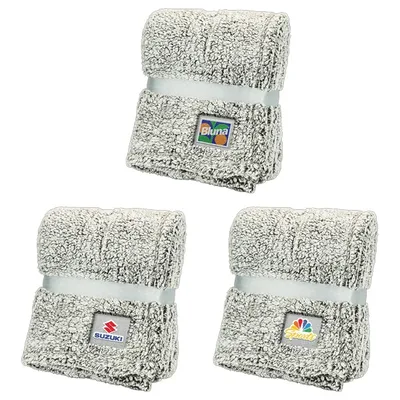 Iced Sherpa Blanket
