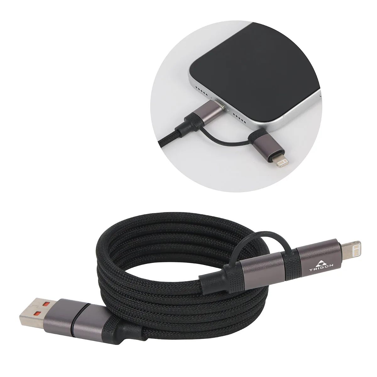 Vector 4-in-1 60W PD 39" MagSnap Charging Cable