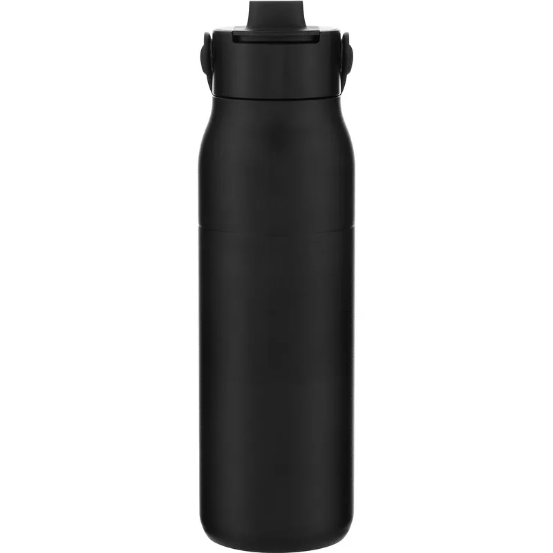 34 oz Larq Swig Top Water Bottle (Obsidian Black) view 2
