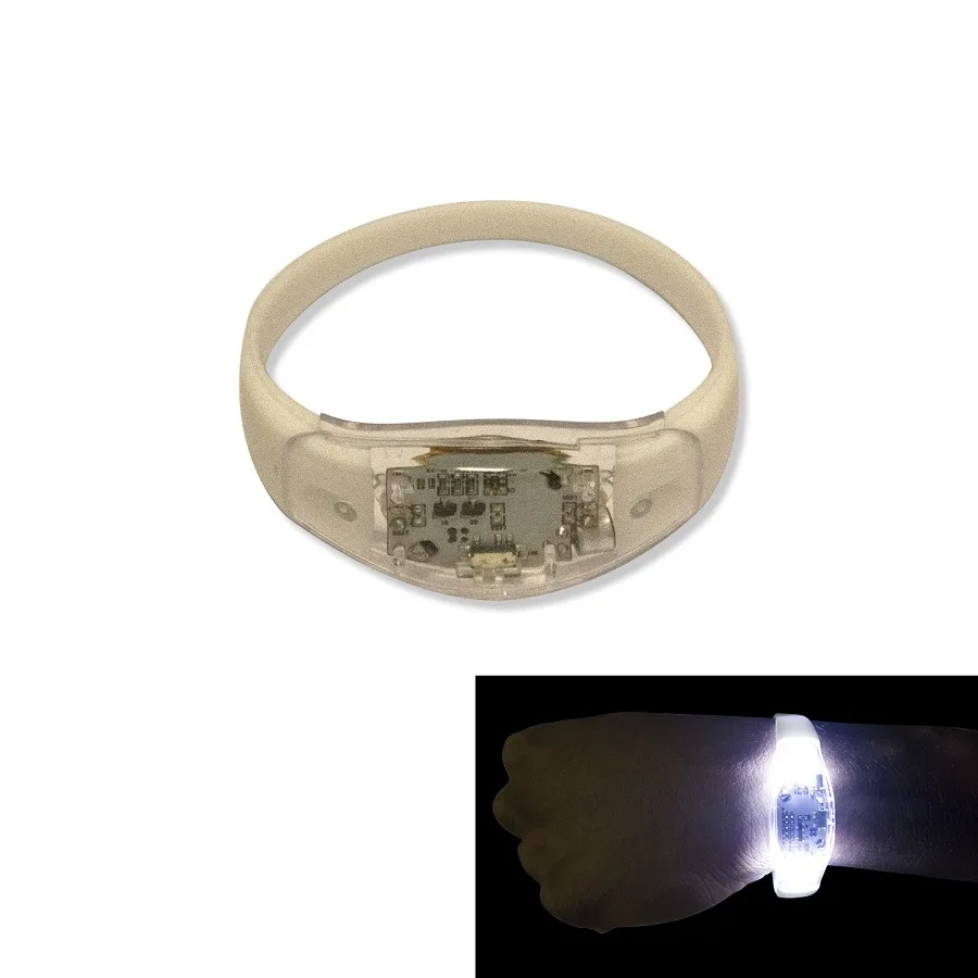 Silicone Bracelet w/LED Lights