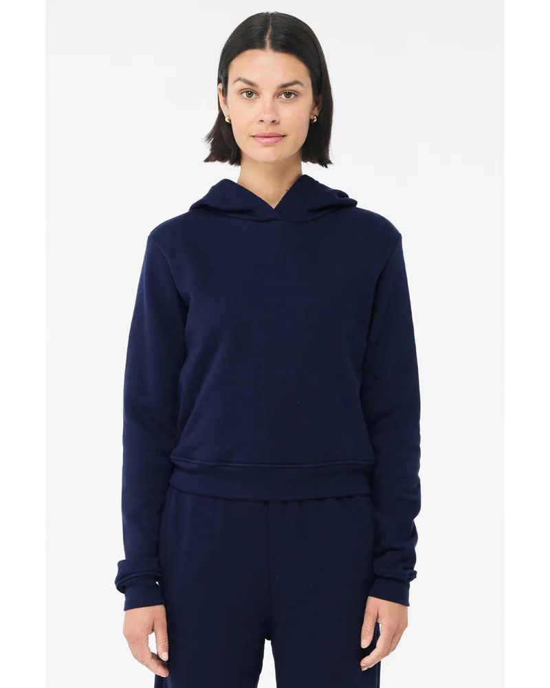 BELLA+CANVAS Ladies' Classic Pullover Hooded Sweatshirt view 7