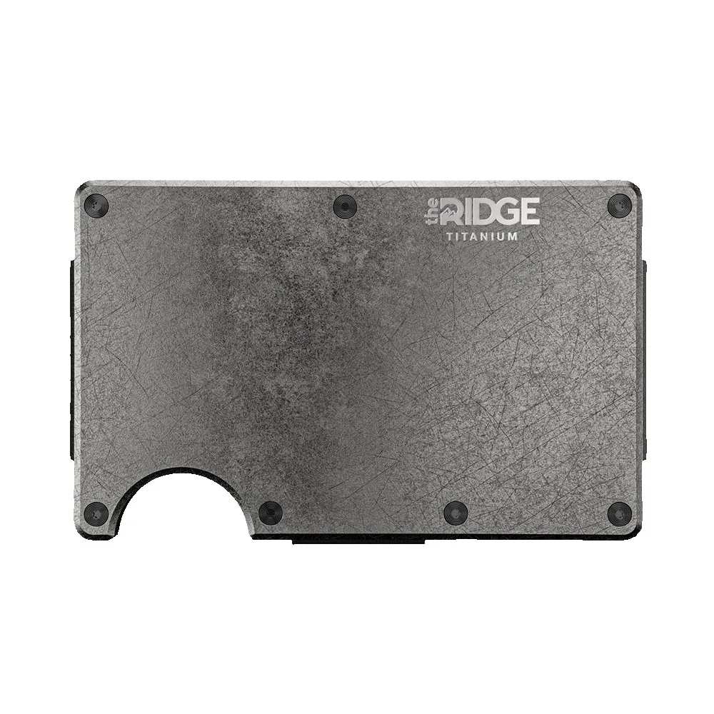 Ridge Stonewashed Money Clip