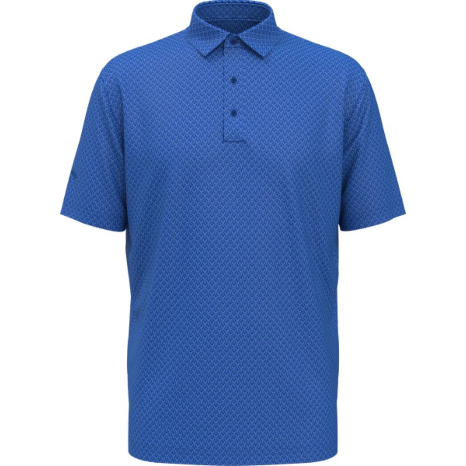 Callaway® All Over Stitched Moisture Wicking Men's Chev Polo Shirt with Custom Logo view 5