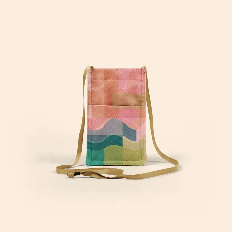 4CP Pigment Dyed Canvas Phone Sling view 2