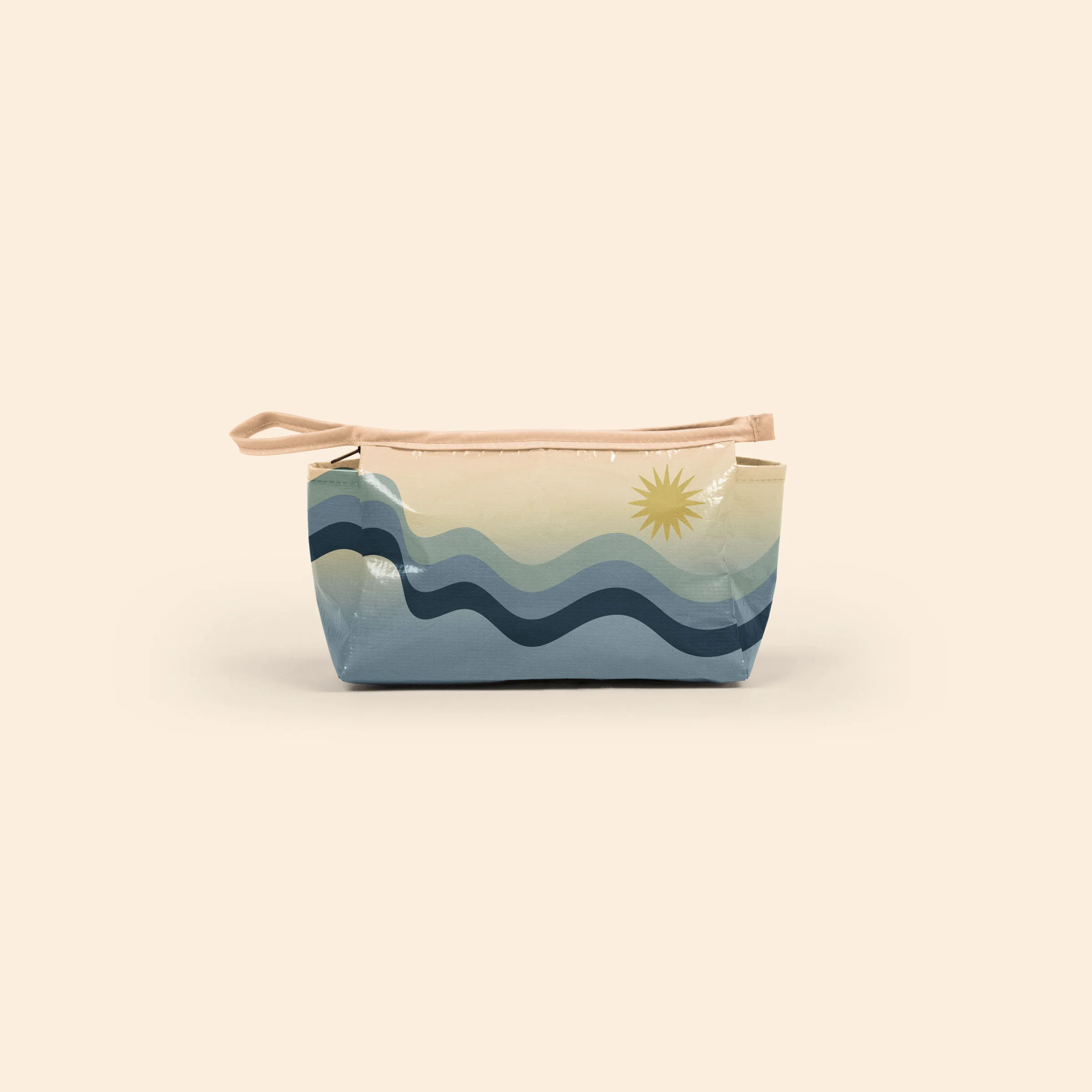 Sun Ribbon Ombre Blue/Pink Blank Front