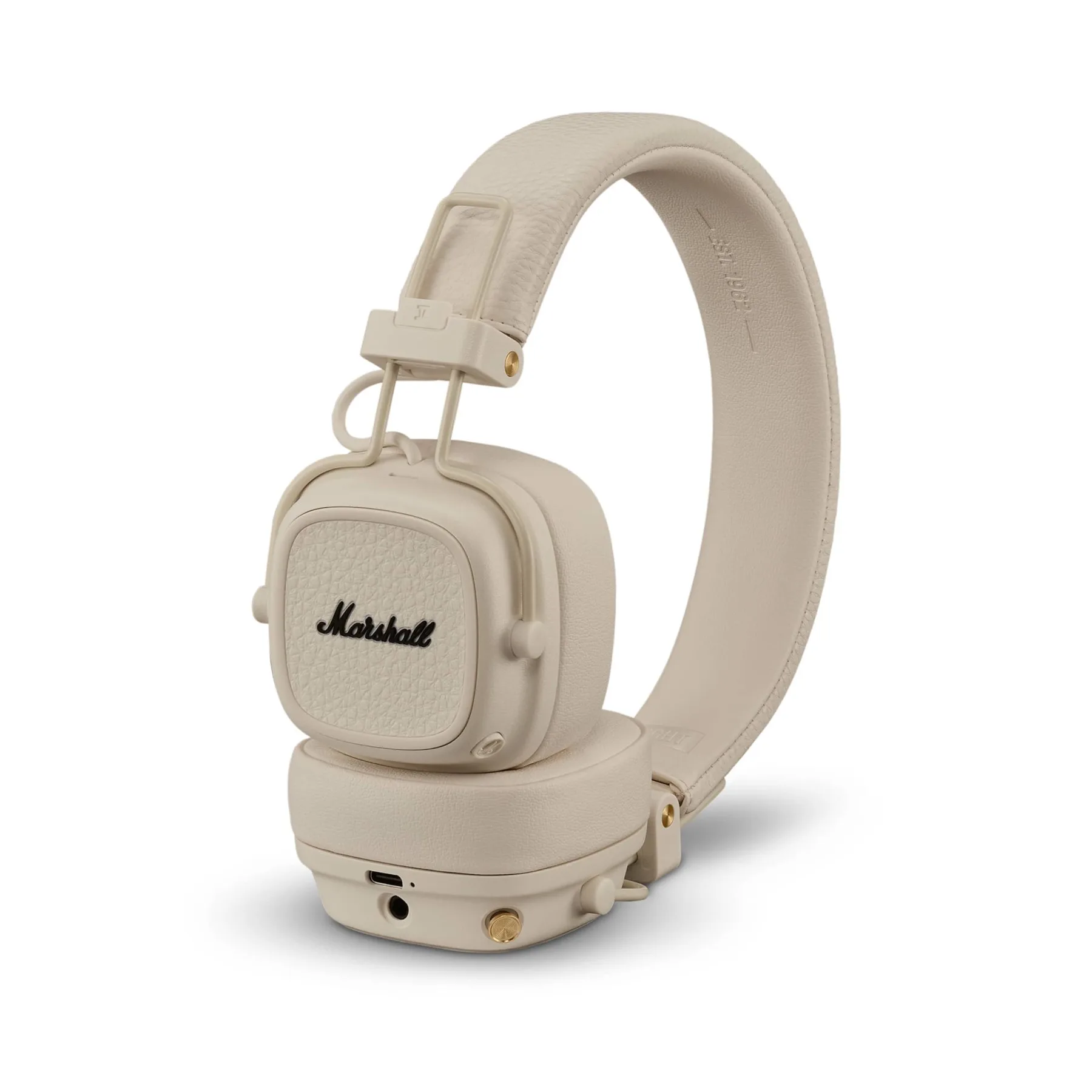 Marshall Major V Wireless On-Ear Headphones - Cream