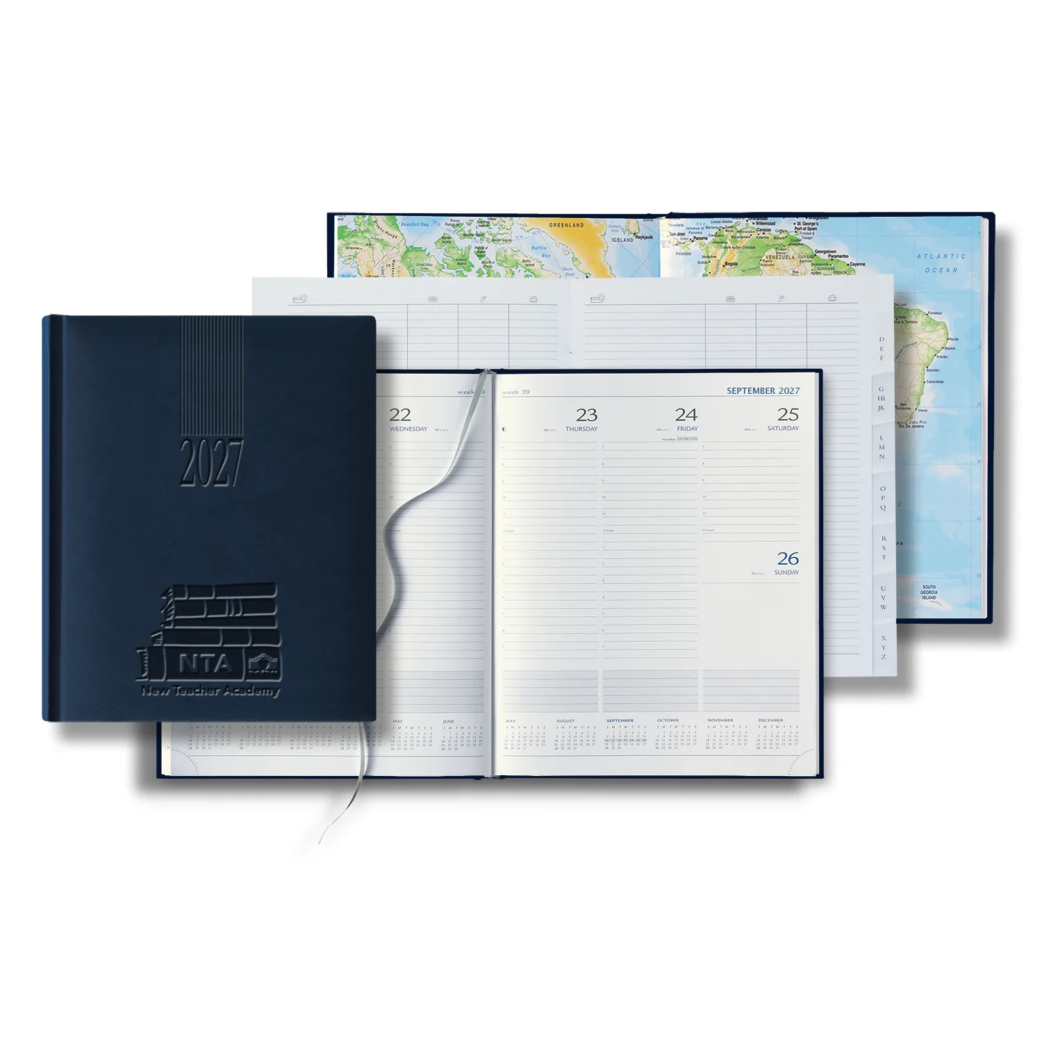 Castelli Tucson Grande Desk White Page Weekly Diary view 5