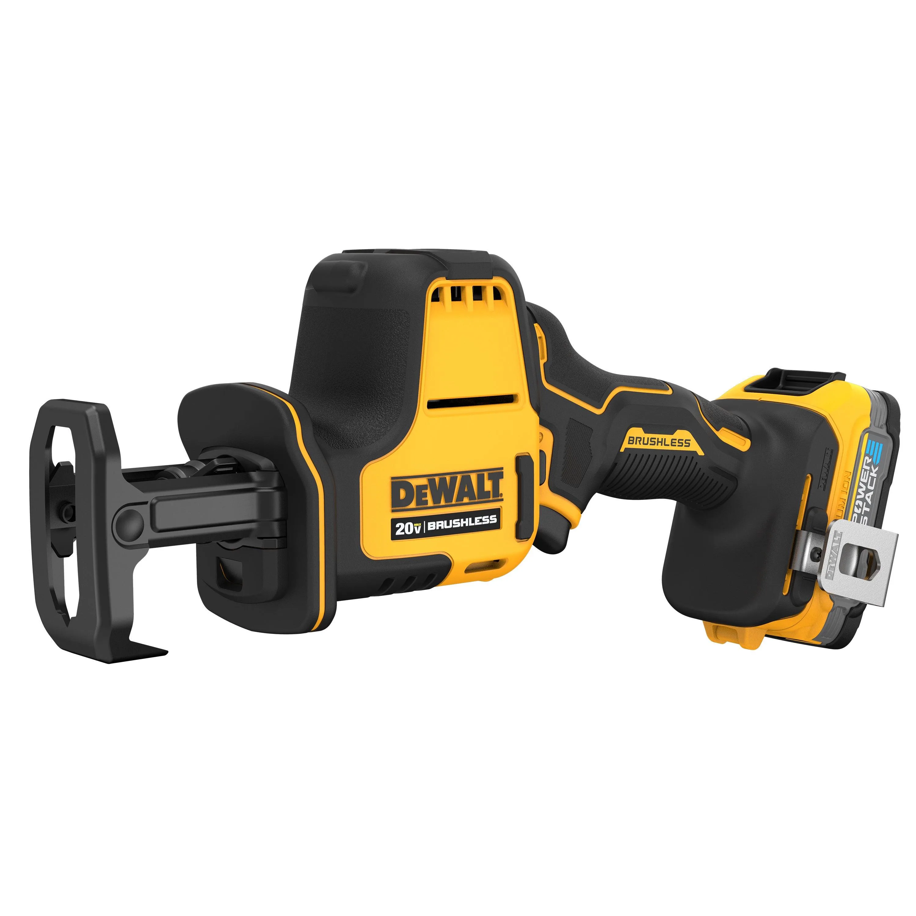 DeWalt Atomic 20V Max Brushless One-Handed Reciprocating Saw Kit W/ Powerstack Battery