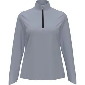 Callaway® Wind & Water Resistant UPF 50+ Women's 1/4-Zip Pullover with Custom Logo view 2