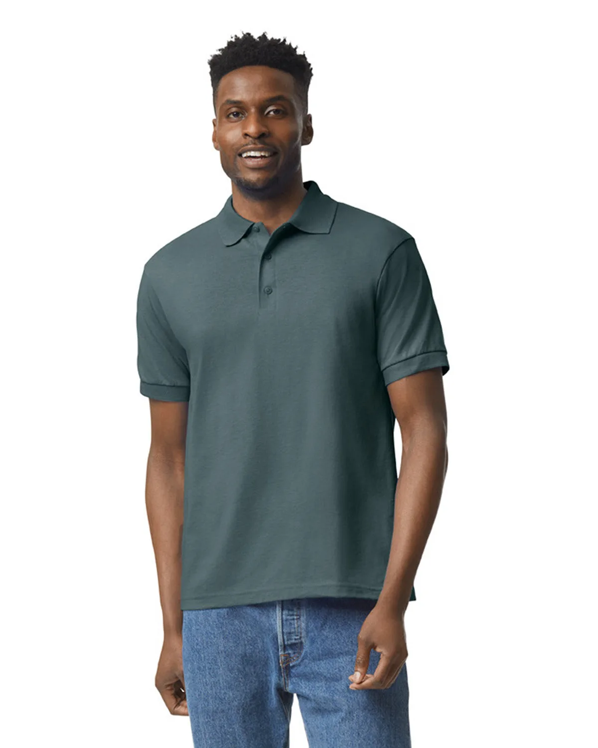 Gildan Adult Jersey Polo view 4