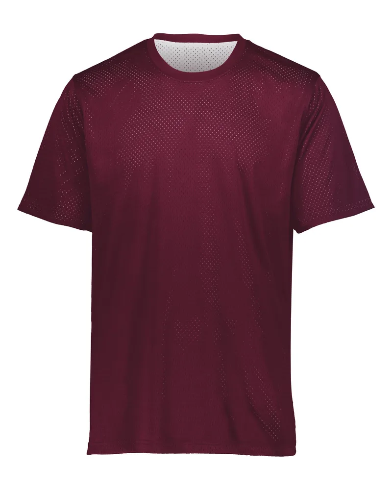Augusta Youth Short Sleeve Mesh Reversible Jersey view 5
