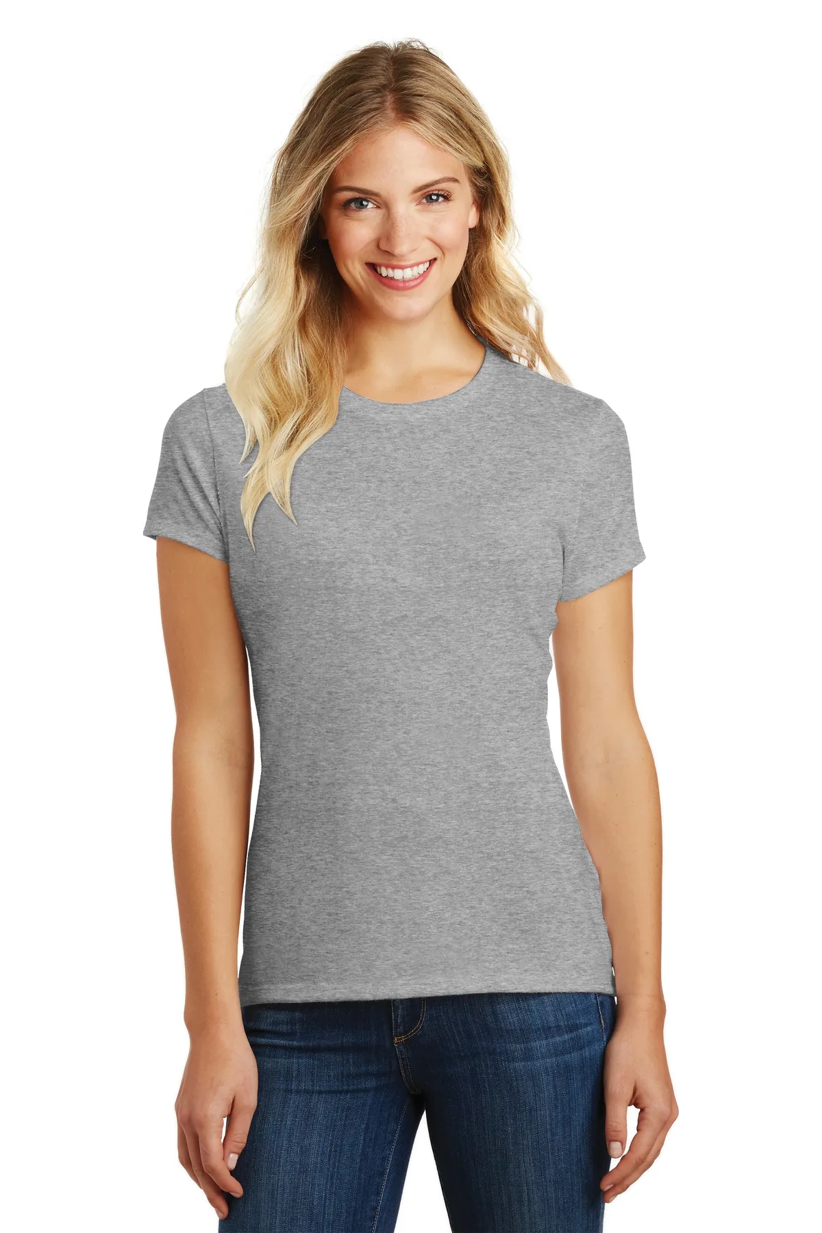 District ® Women's Perfect Blend® CVC Tee.