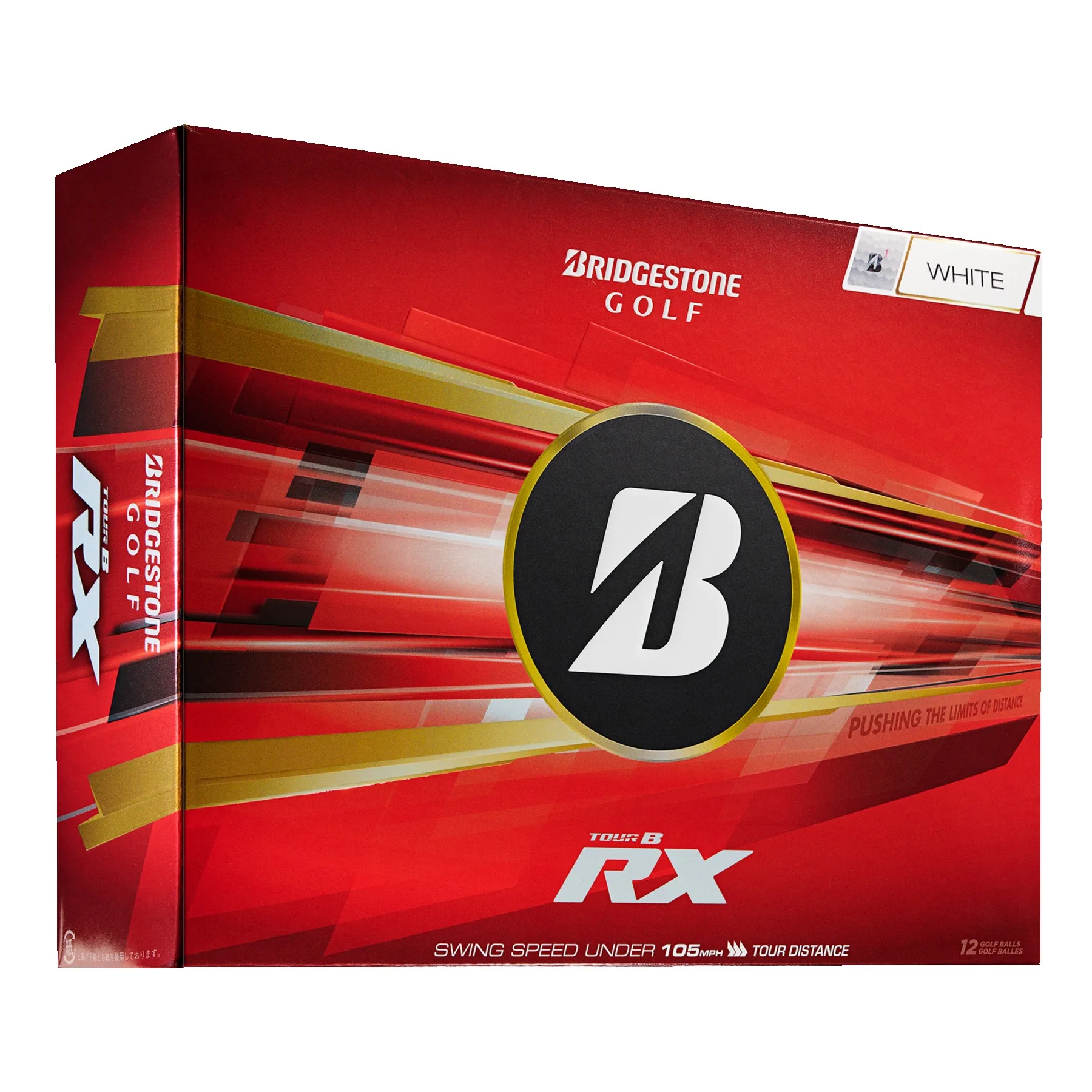 Bridgestone TOUR B RX Golf Balls - White