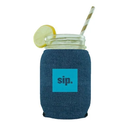 Denim Jar Kaddy