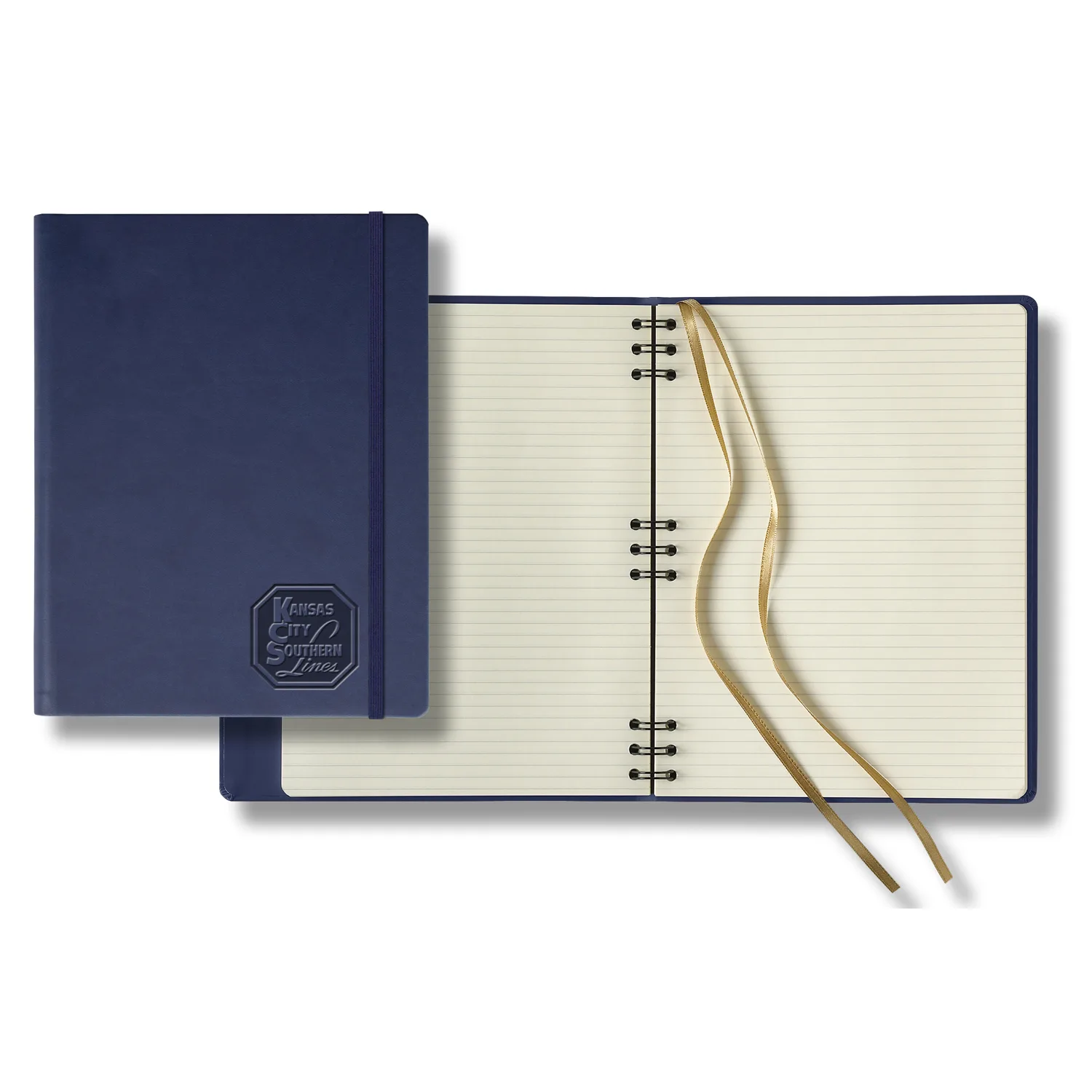 Castelli Tucson Hybrid Grande Lined Ivory Page Journal view 6