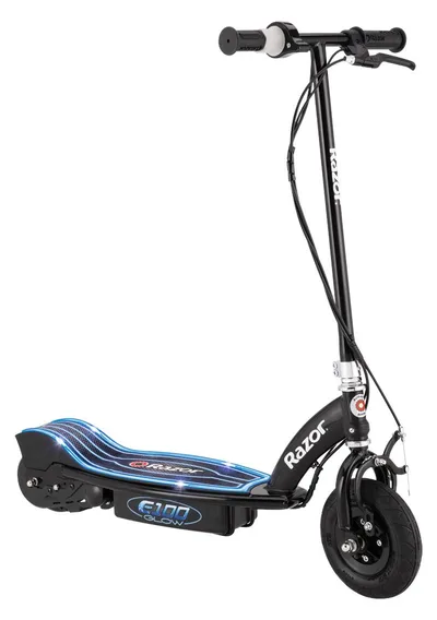 Razor USA E100 Glow Electric Scooter - Black (Rb)