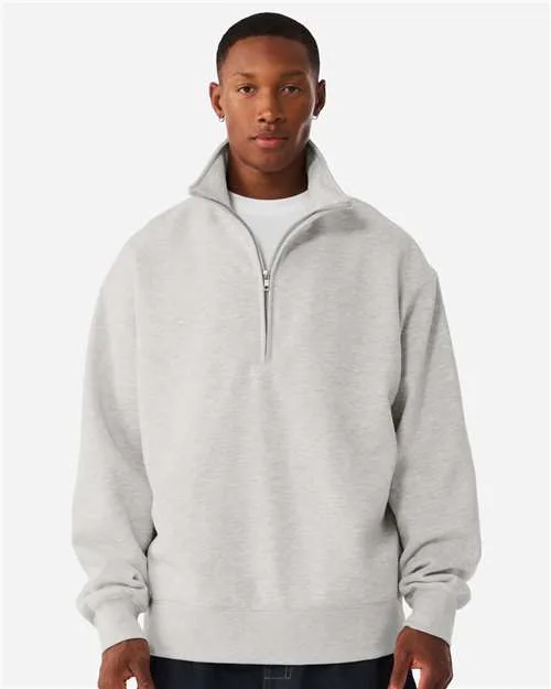 Bella+Canvas® Unisex 10 Oz. Quarter-Zip Pullover Sweatshirt
