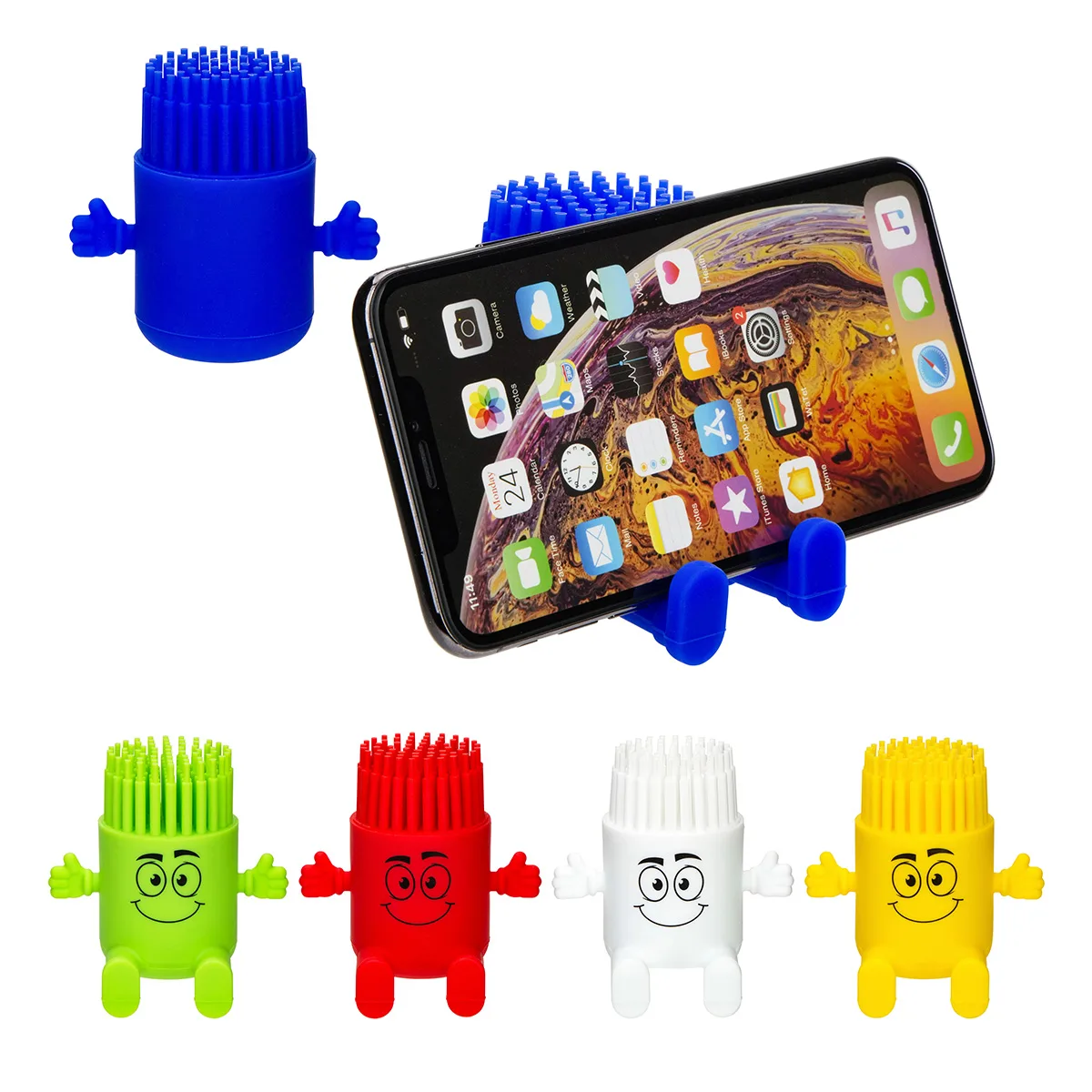 Bristle Buddy Flexible Phone Stand view 2