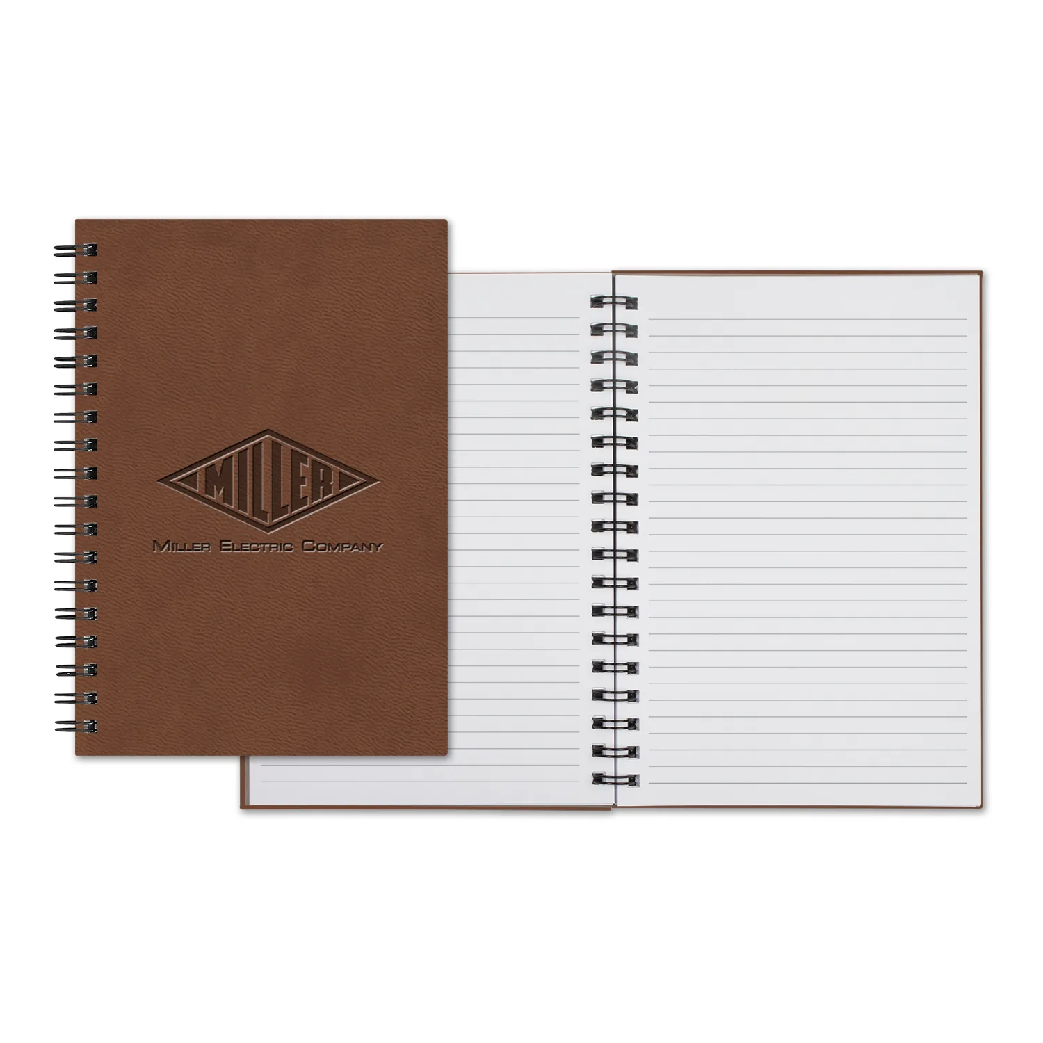 Castelli WireO Tucson Grande White Lined Pg Journal view 5