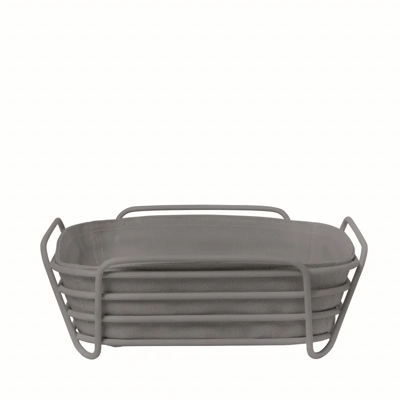 Blomus Delara Wire Serving Basket Large - Sharkskin Gray