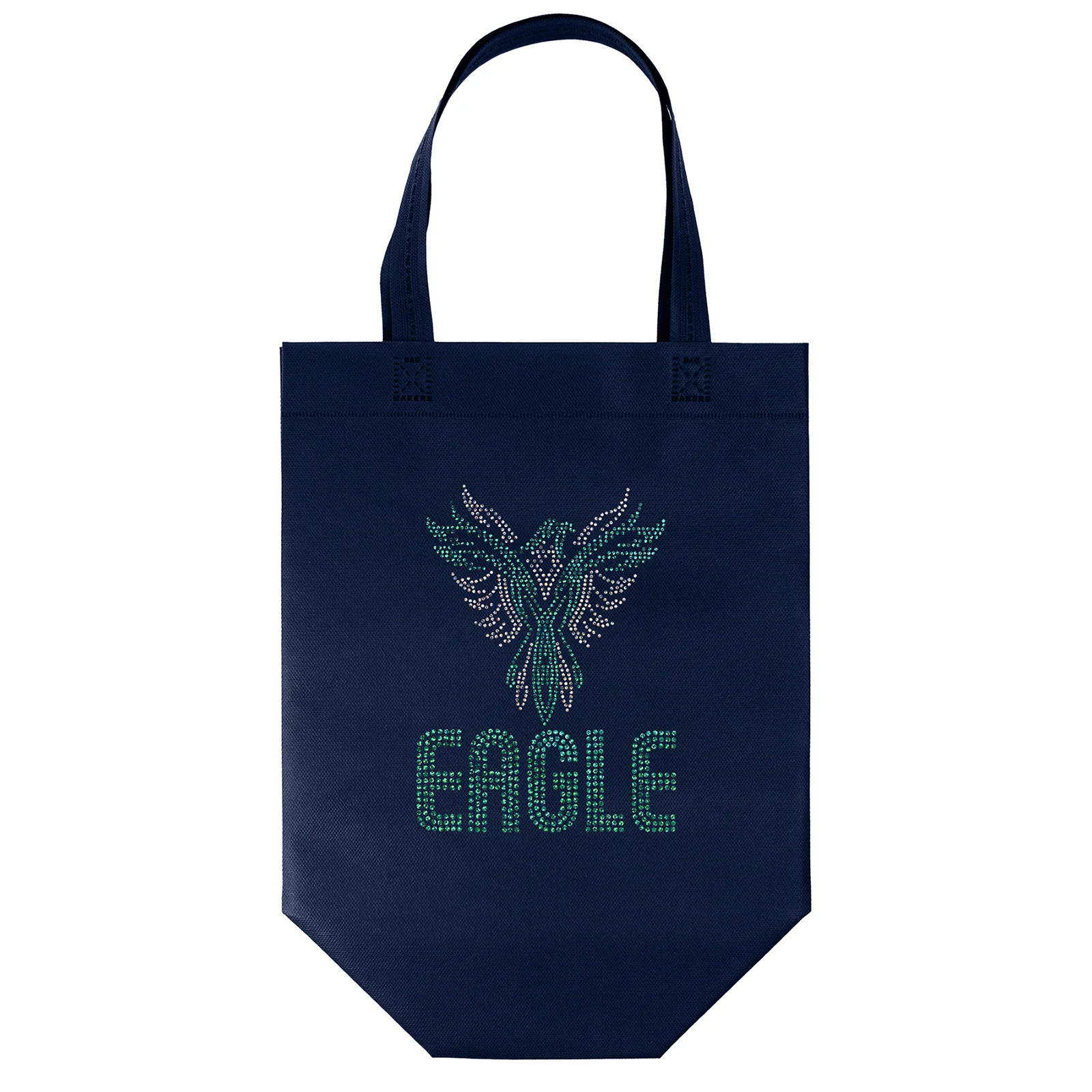 Liberty™ - USA Made Non-Woven Tote - Sparkle (12" x 7" x 13")