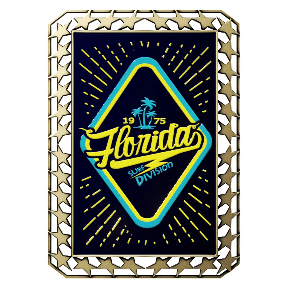 Vibraprint® Bright Star Border Rectangle Insert Medallions (3-1/2") view 5