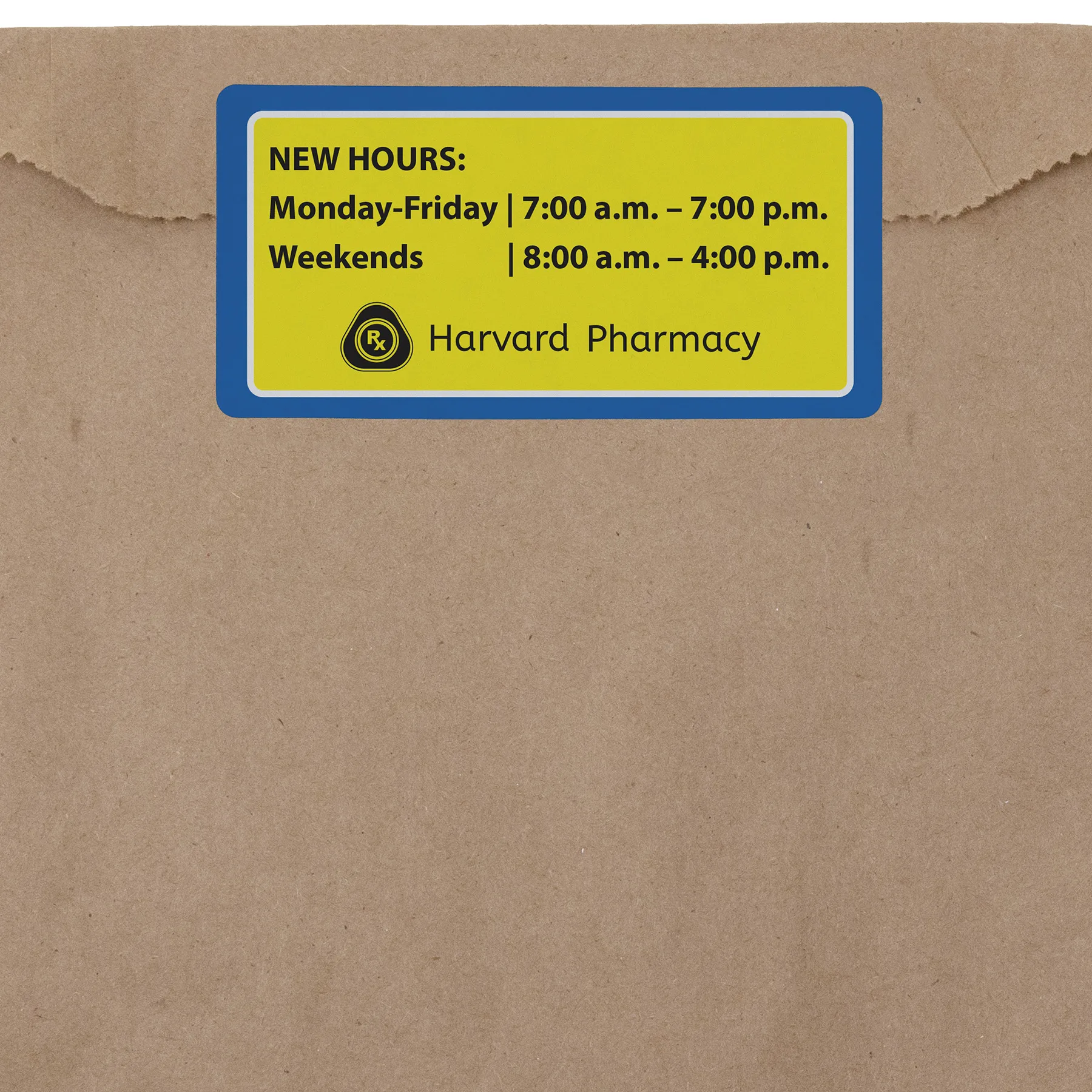 Adhesive Label - Direct Print (4" x 2")