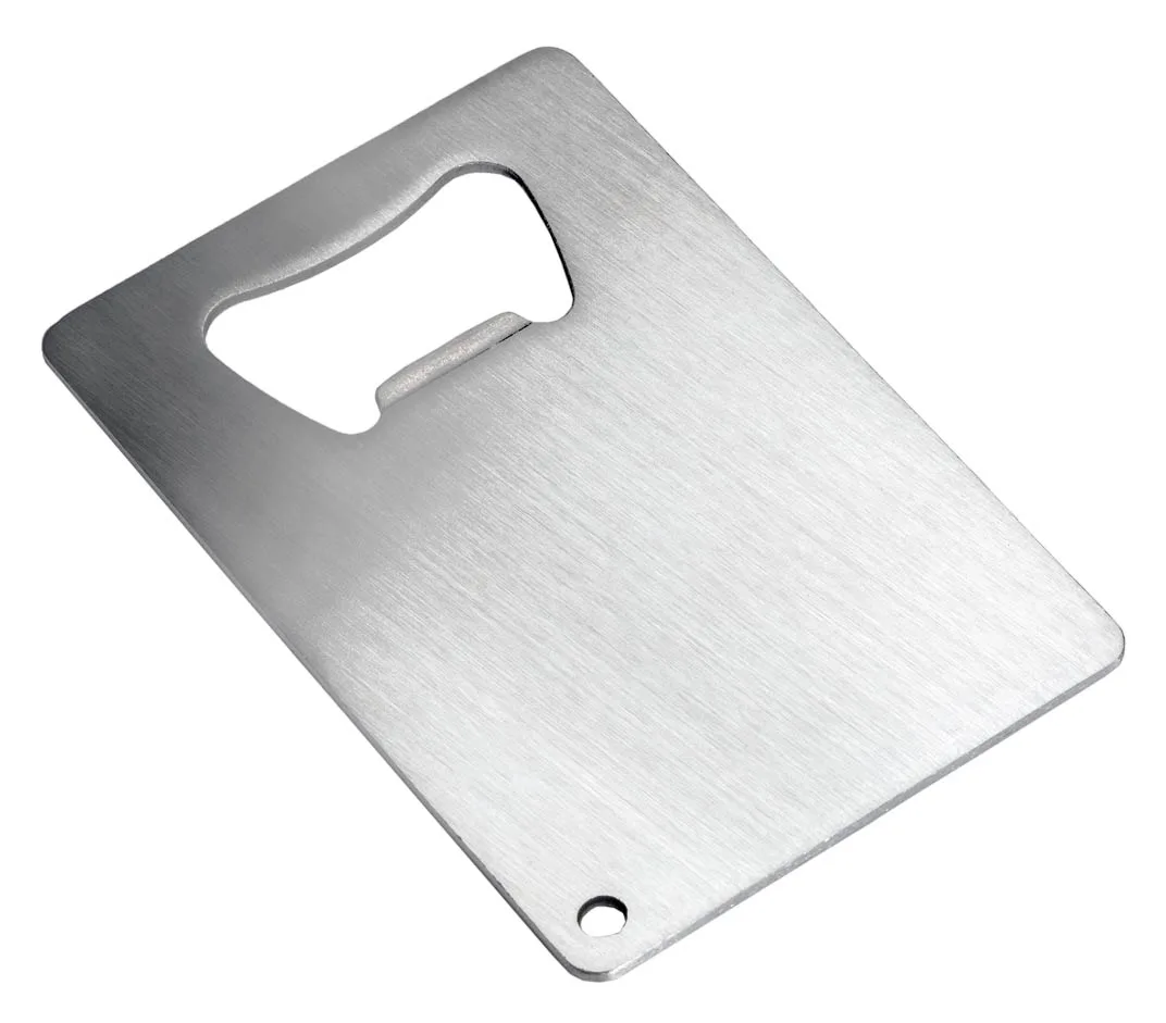 Stainless Credit Card Bottle Opener view 2