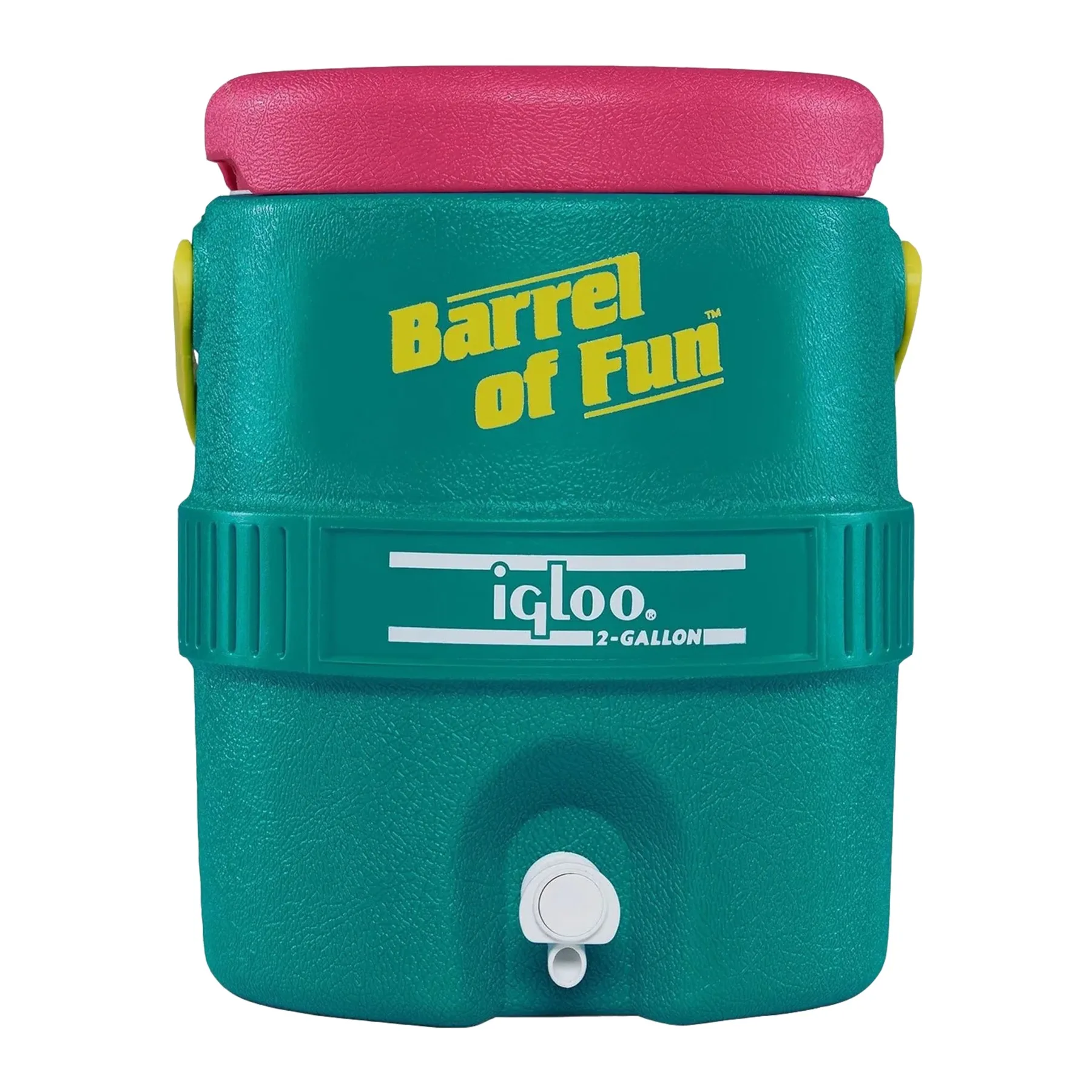 Igloo Retro Barrel of Fun 2-Gallon Jug - Jade