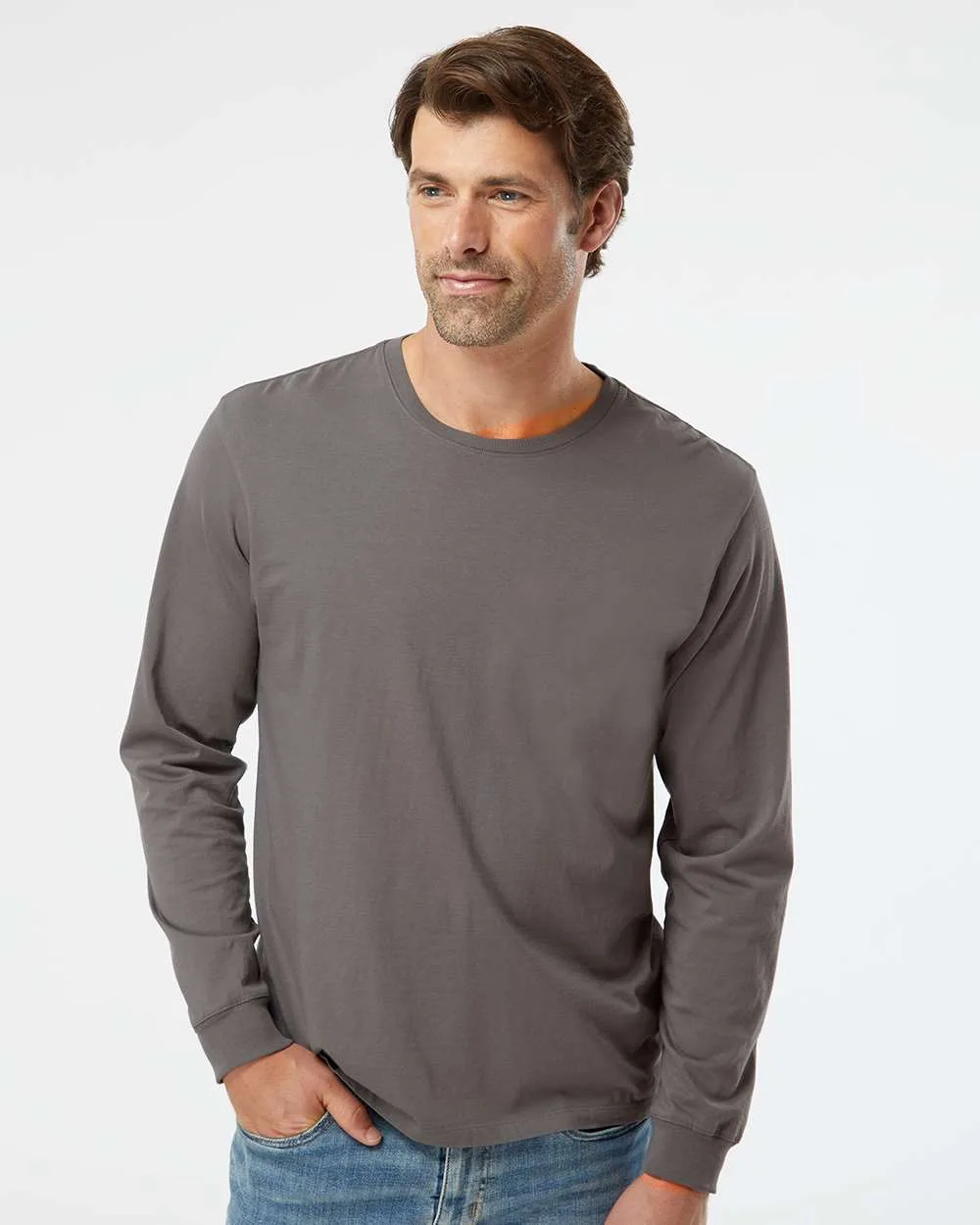 SoftShirts Organic Long Sleeve T-Shirt view 3