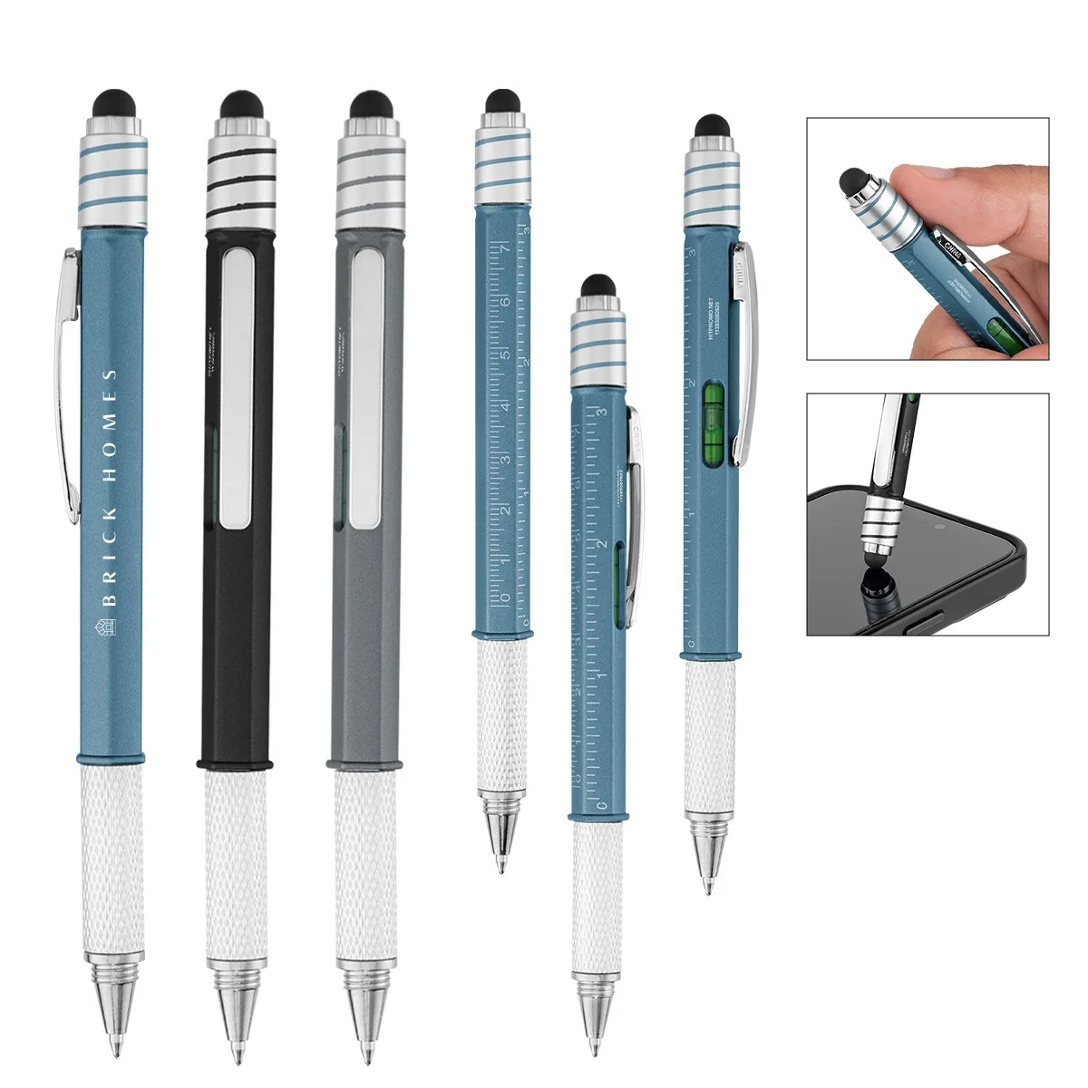 Rabs Spin Top Stylus Ruler Pen view 2
