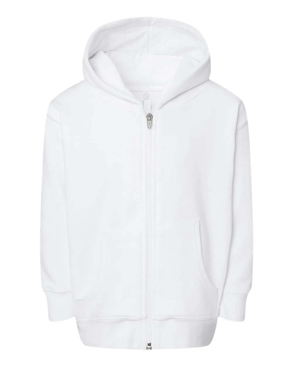 Rabbit Skins® Toddler Full-Zip Fleece Hooded Sweatshirt view 5
