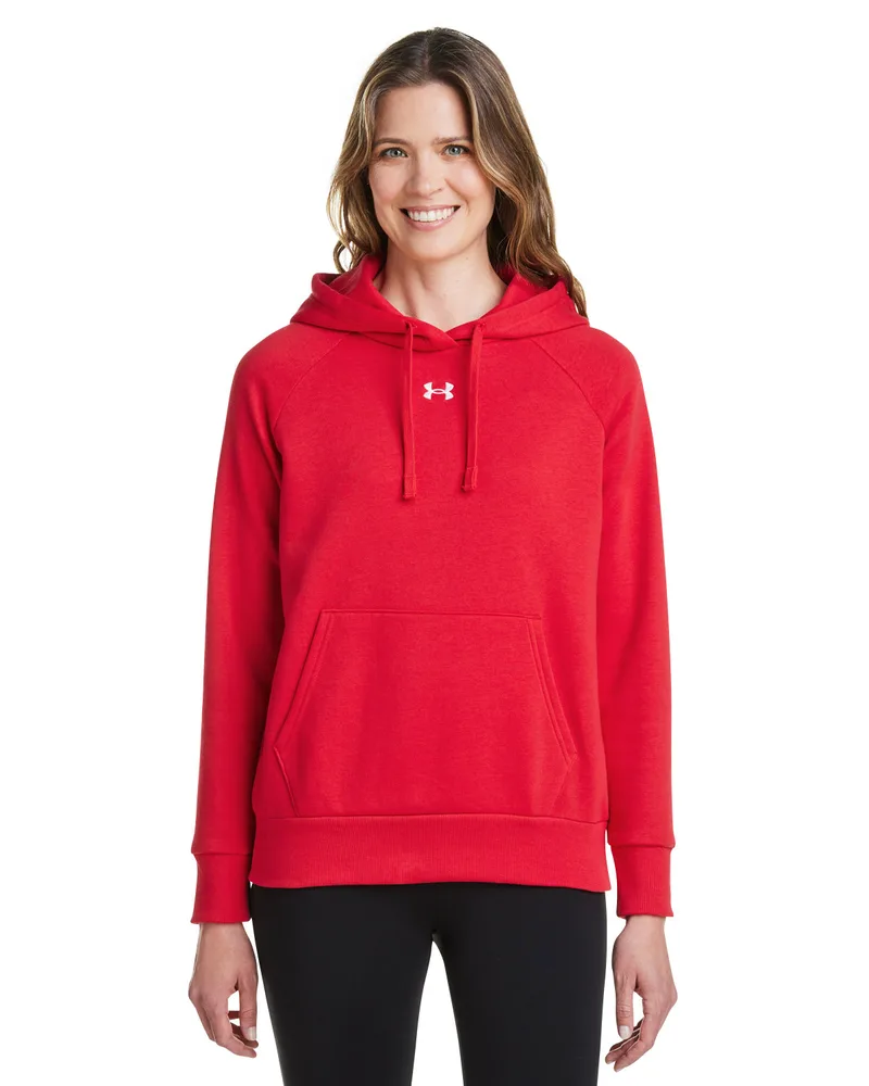UNDER ARMOUR Ladies' Rival Fleece Hooded Sweatshirt view 6
