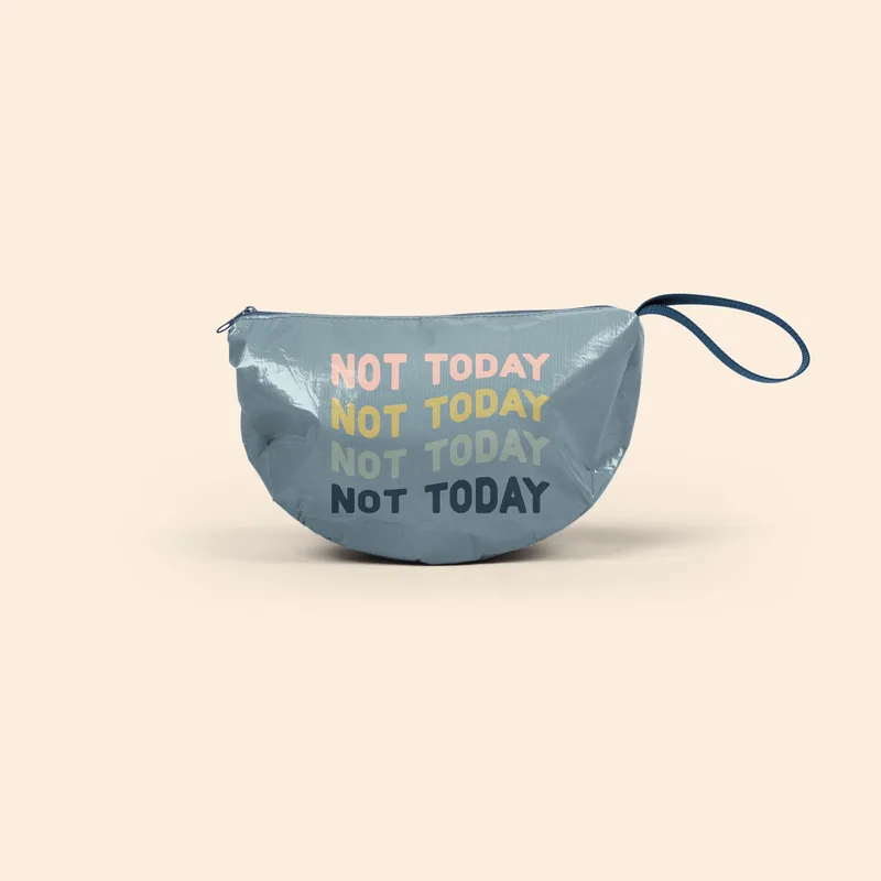 Wedge To Go Pouch - Laminated Non-Woven Rpet