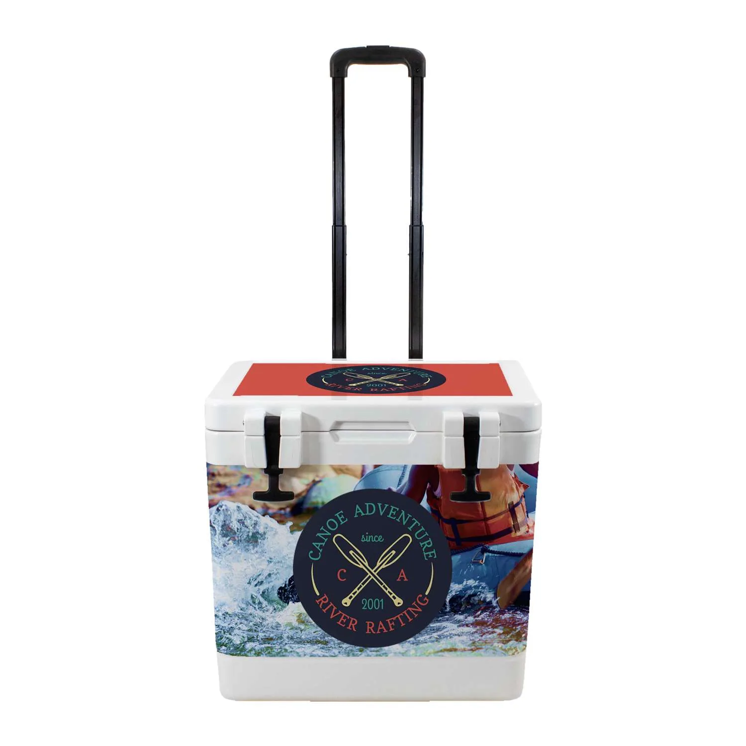 35L OBP Wheeled Explorer Cooler, Wrap & Lid Decal view 7