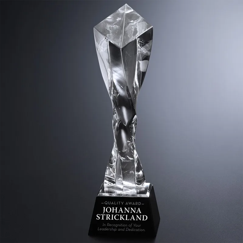 Twisted Diamond Award - Clear