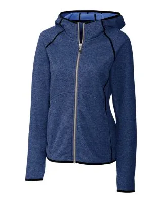 Cutter & Buck Mainsail Full Zip Hooded Womens Jacket view 6